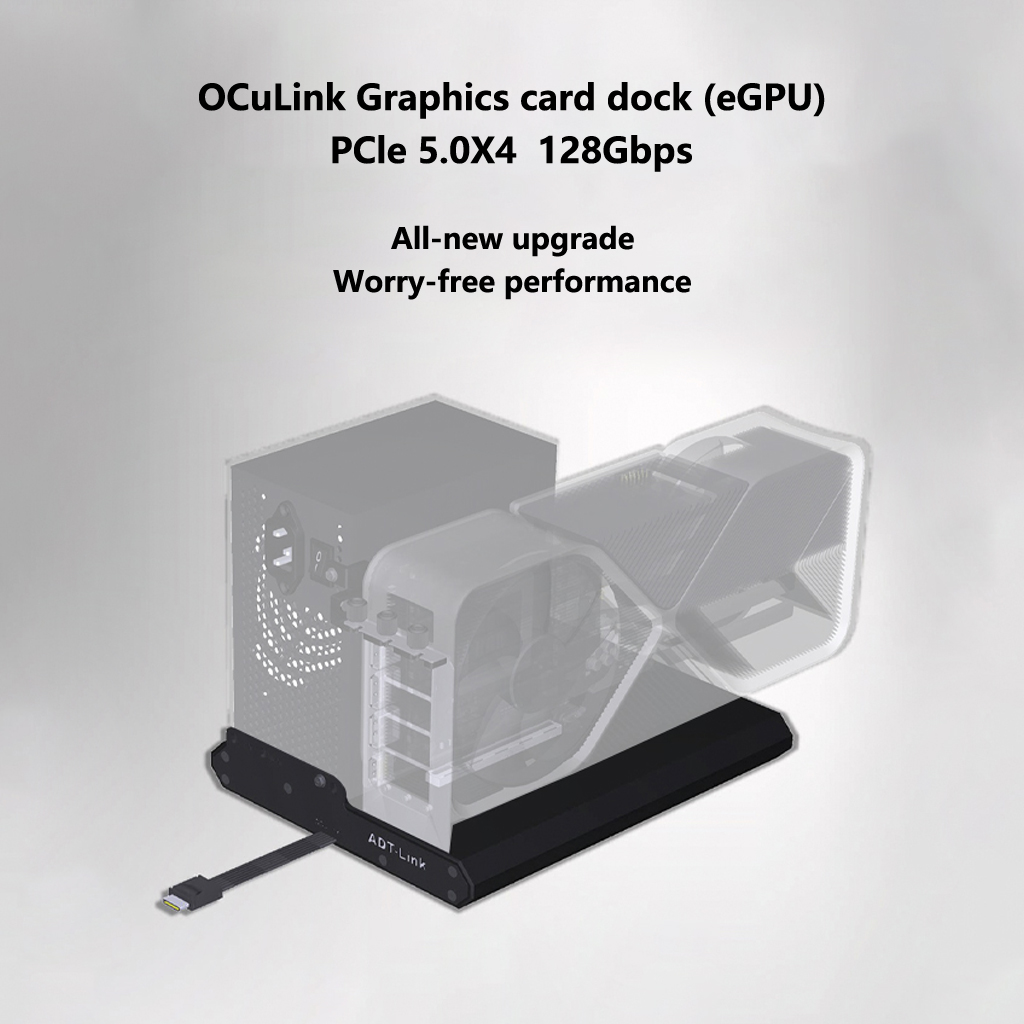 Oculink Egpu Dock Graphics Card - OCuLink PCIe 5.0 Harici GPU Yuvası