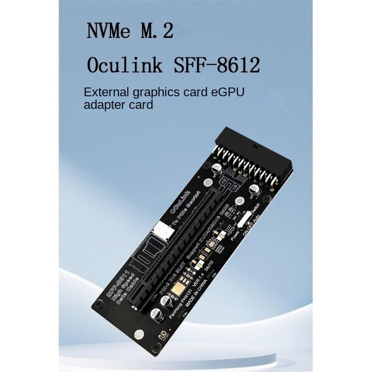 OCuLink EGPU Dock, PCIe 4.0 X4 - Oculink Egpu Dock Graphics Card incelemesi ve fiyatı